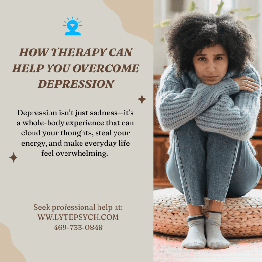 Depression isn’t just sadness—it’s a whole-body experience that can cloud your thoughts, steal your energy, and make everyday life feel overwhelming.