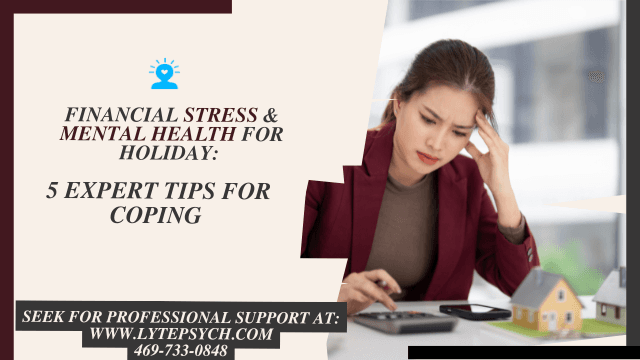 You Don’t Have to Manage Holiday Stress Alone Lyte Psychiatry Can Help You Navigate Financial Pressure & Emotional Well-Being (Best Adults and Adolescents Therapist and Psychiatrist)
Financial pressure can make the holidays feel overwhelming, but you don’t have to face that stress alone. Whether you’re navigating money worries, increased anxiety, or seasonal depression, the right mental health support can help you regain stability, clarity, and peace of mind.
At Lyte Psychiatry, we provide a compassionate space where you can talk openly about your struggles—without judgment. Together, we’ll help you build tools to manage stress, improve emotional resilience, and support your overall well-being during difficult seasons.
Take the first step today. Contact Lyte Psychiatry to schedule an appointment and strengthen your emotional well-being this holiday season.